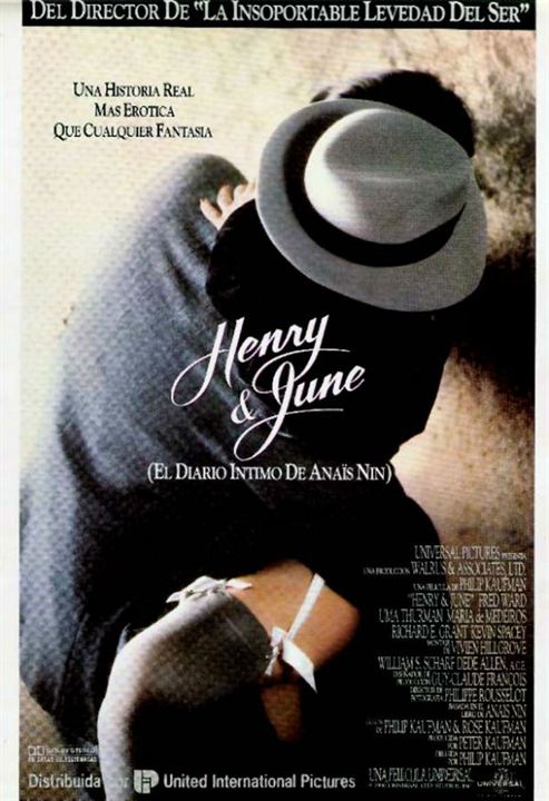 Henry & June (El diario íntimo de Anaïs Nin) : Cartel