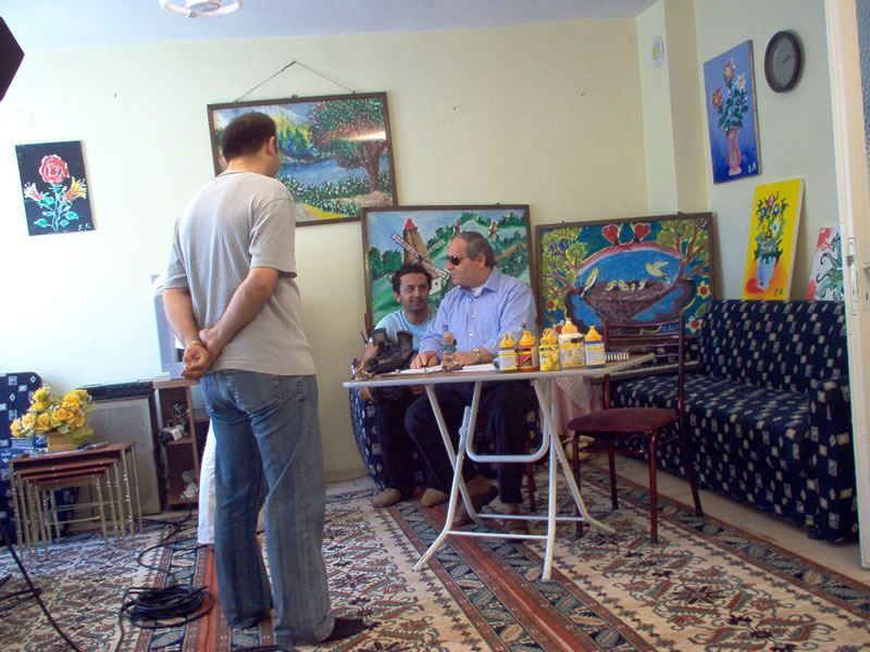 Der mit den Fingern sieht : Foto