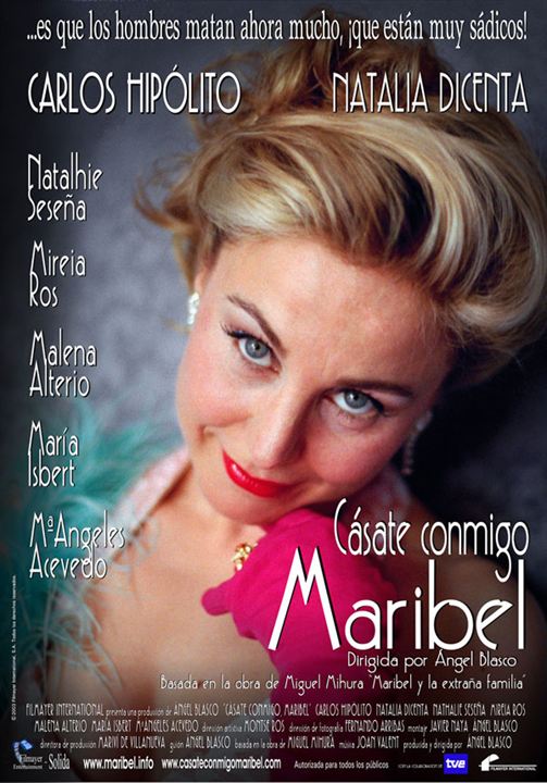 Cásate conmigo, Maribel : Cartel