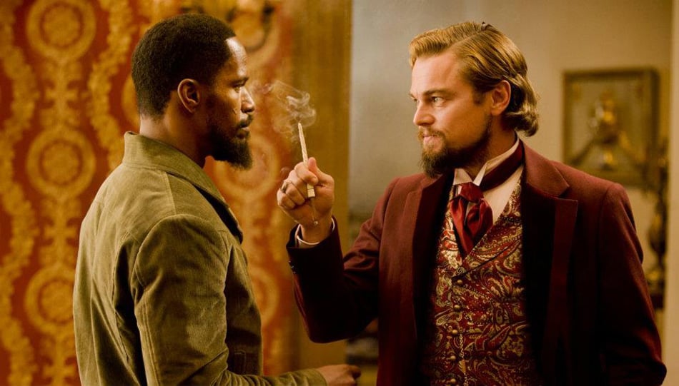 Django desencadenado : Foto Jamie Foxx, Leonardo DiCaprio