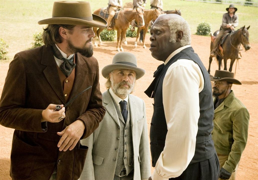 Django desencadenado : Foto Leonardo DiCaprio, Samuel L. Jackson, Christoph Waltz