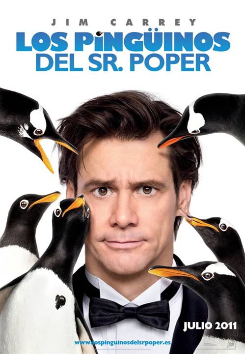 Los pingüinos del Sr. Poper : Cartel