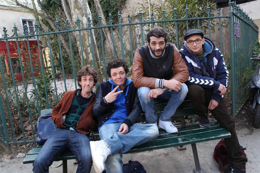 Foto William Lebghil, Ramzy Bedia, Kev Adams, Gaël Cottat