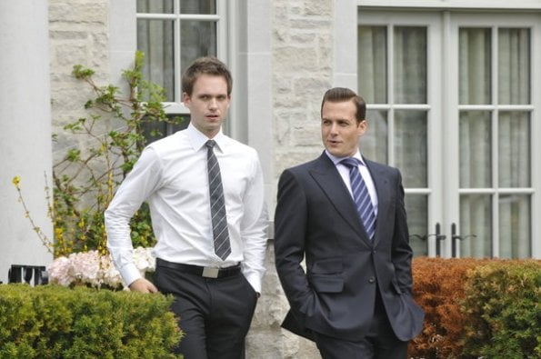 Suits: la clave del éxito : Foto Patrick J. Adams, Gabriel Macht