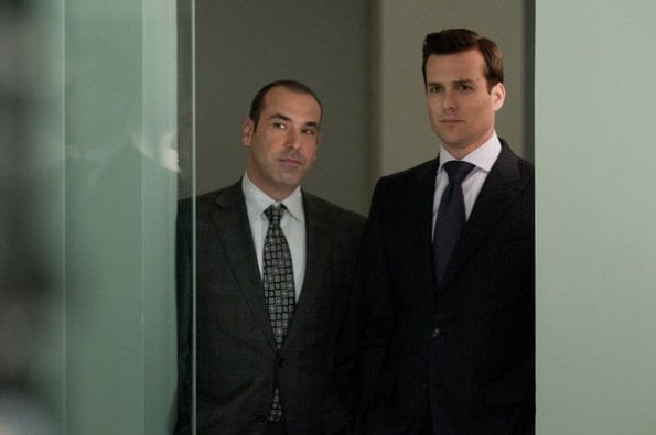 Suits: la clave del éxito : Foto Rick Hoffman, Gabriel Macht