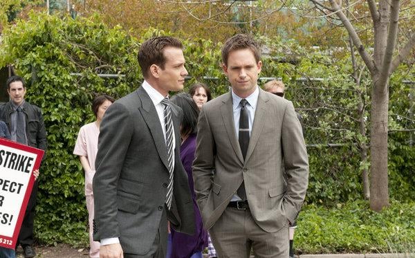 Suits: la clave del éxito : Foto Patrick J. Adams, Gabriel Macht