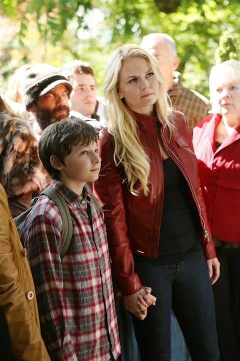 Érase una vez : Foto Jared Gilmore, Jennifer Morrison