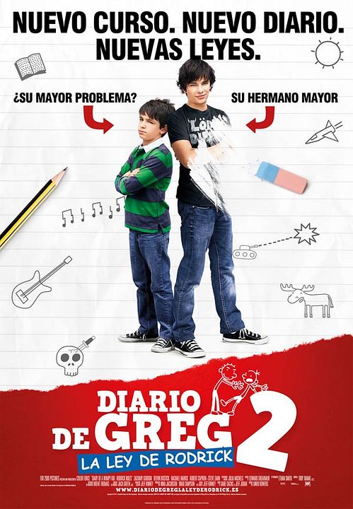 Diario de Greg 2: La Ley de Rodrick : Cartel