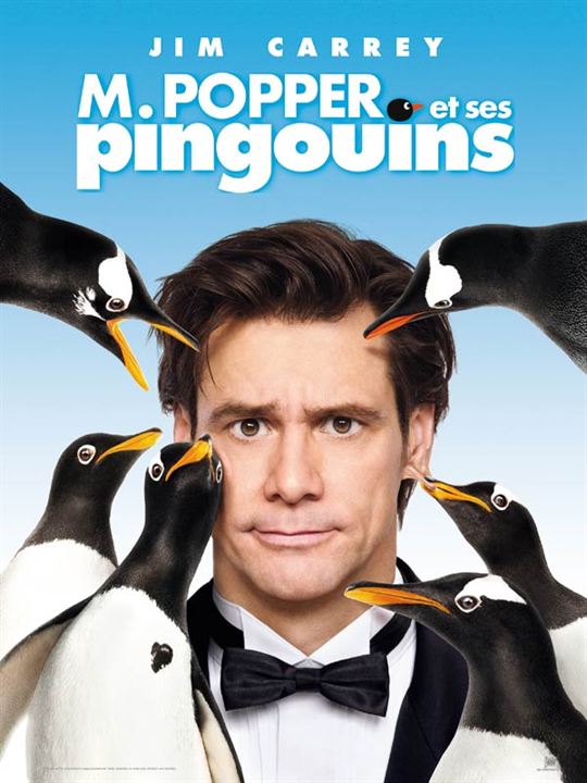 Los pingüinos del Sr. Poper : Cartel