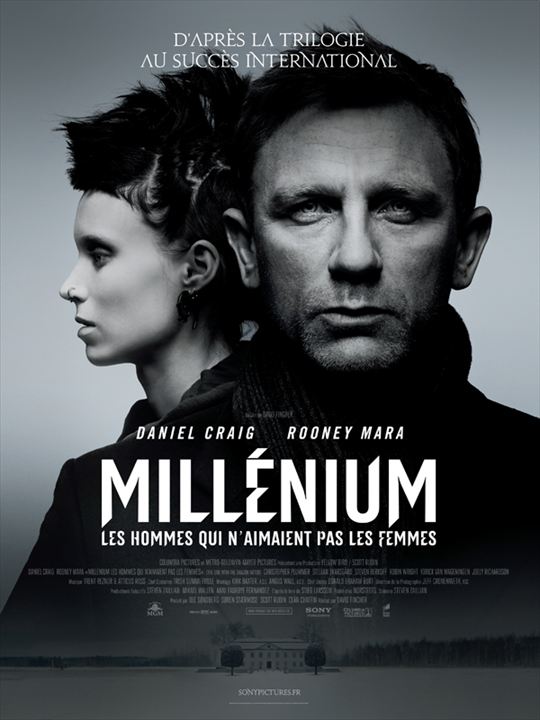 Millennium: Los hombres que no amaban a las mujeres : Cartel