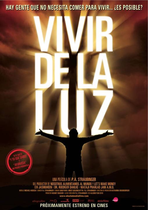 Vivir de la luz : Cartel