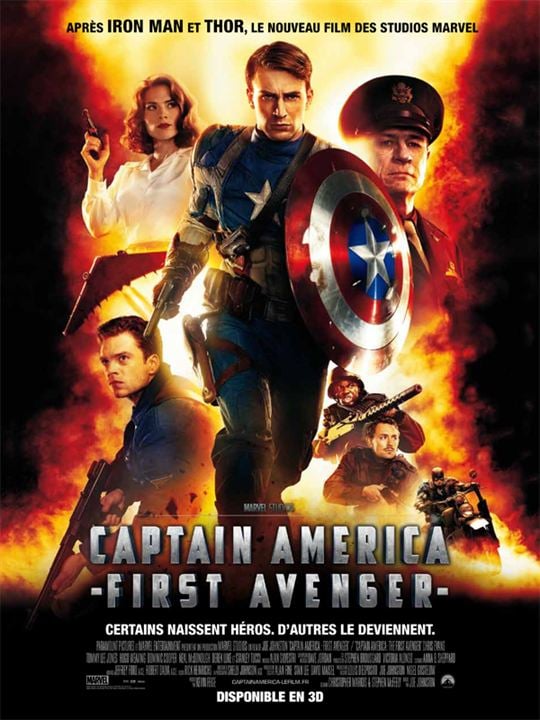 Capitán América: El primer vengador : Cartel
