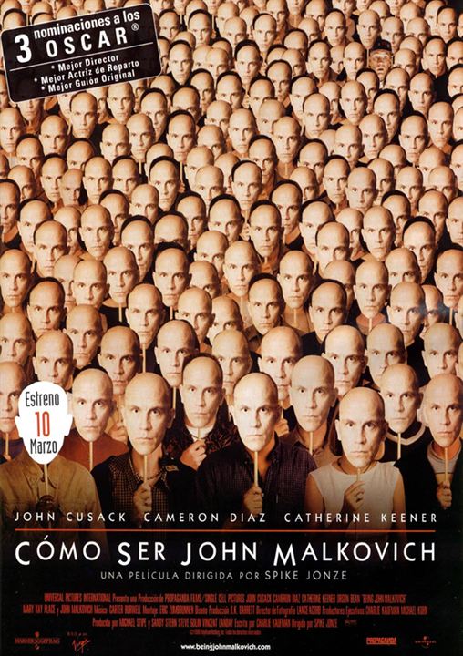 Cómo ser John Malkovich : Cartel