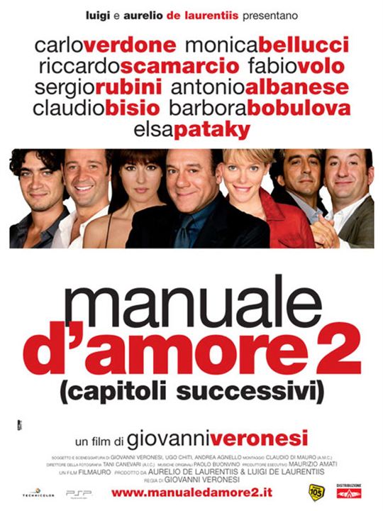 Manuale d'amore 2 (Corregido y Aumentado) : Cartel