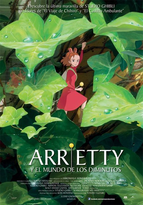 Arrietty y el mundo de los diminutos : Cartel