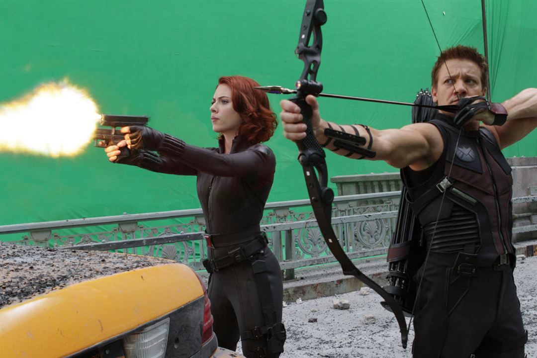 Marvel Los Vengadores : Foto Jeremy Renner, Scarlett Johansson