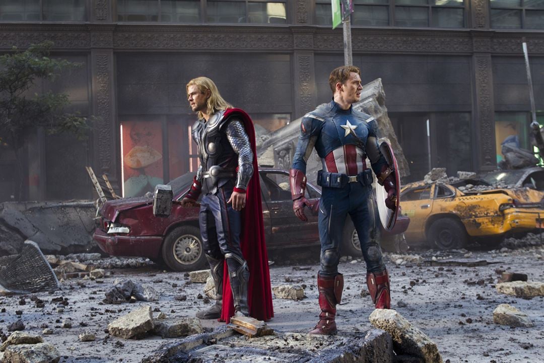 Marvel Los Vengadores : Foto Chris Evans, Chris Hemsworth