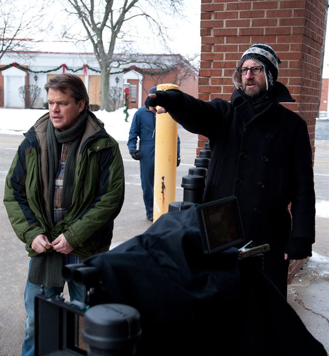 Contagio: Steven Soderbergh, Matt Damon
