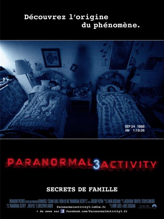 Paranormal Activity 3 : Cartel