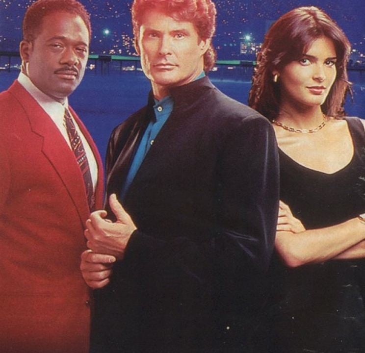 Foto Gregory Alan Williams, David Hasselhoff, Angie Harmon