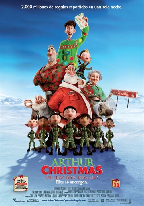 Arthur Christmas: Operación regalo : Cartel