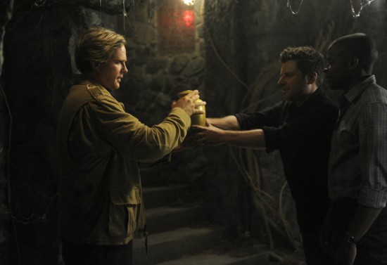 Psych : Foto Cary Elwes, James Roday Rodriguez, Dule Hill