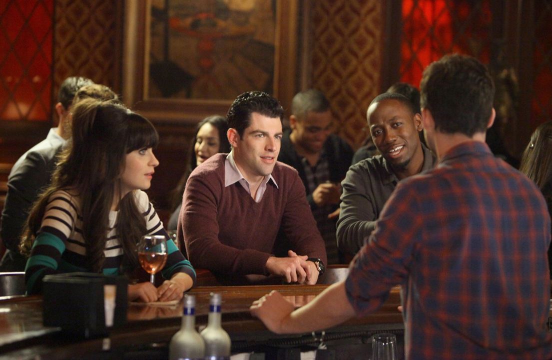 New Girl : Foto Max Greenfield, Jake Johnson, Zooey Deschanel, Lamorne Morris