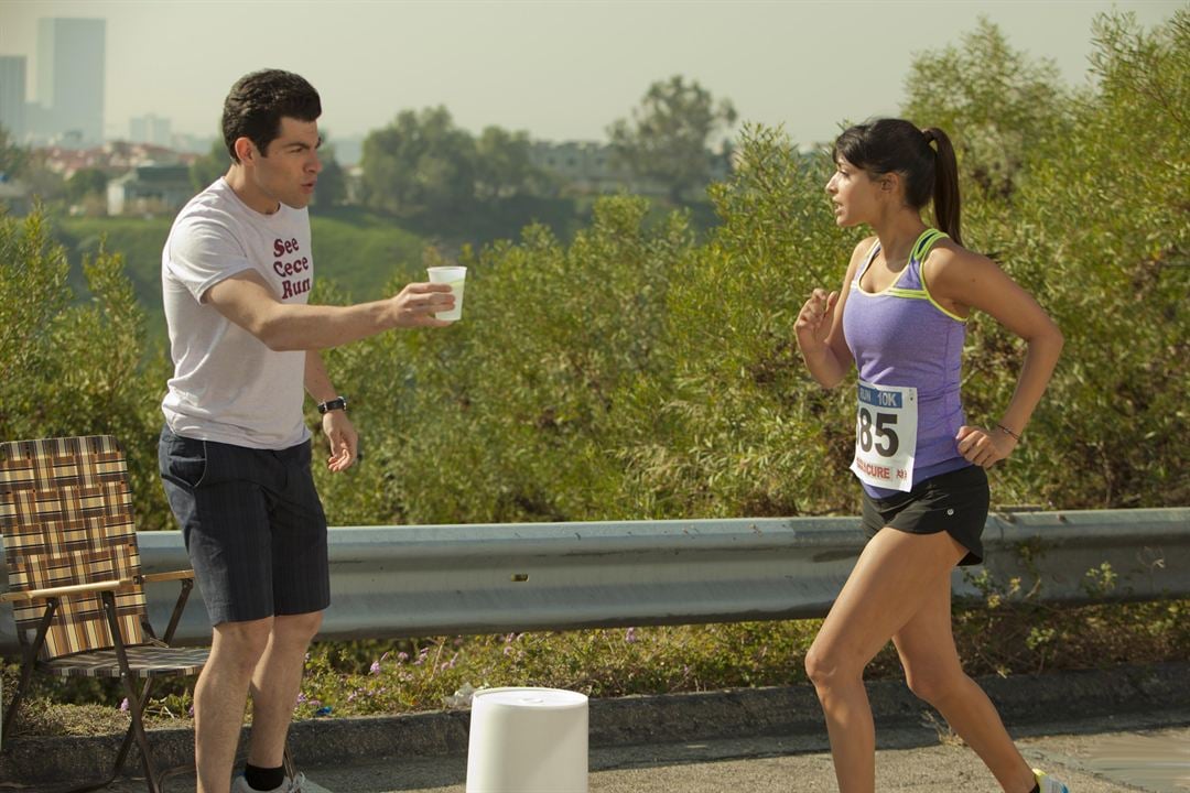 New Girl : Foto Max Greenfield, Hannah Simone