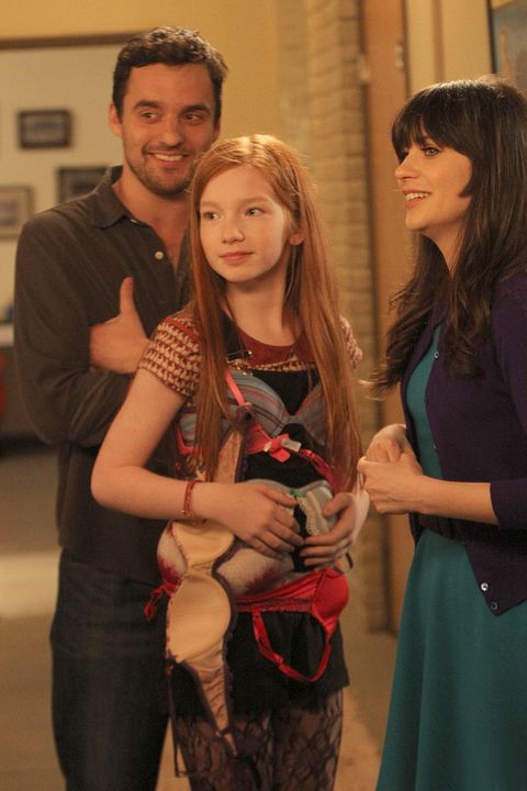 New Girl : Foto Annalise Basso, Jake Johnson, Zooey Deschanel