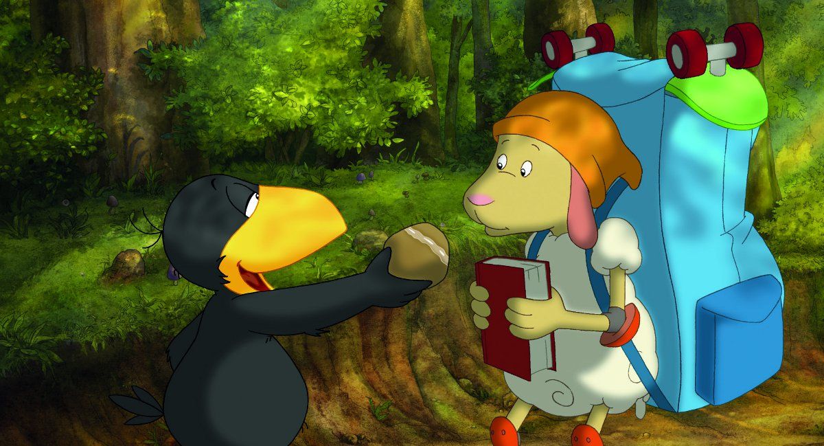 Cuervito calcetín: La gran carrera : Foto