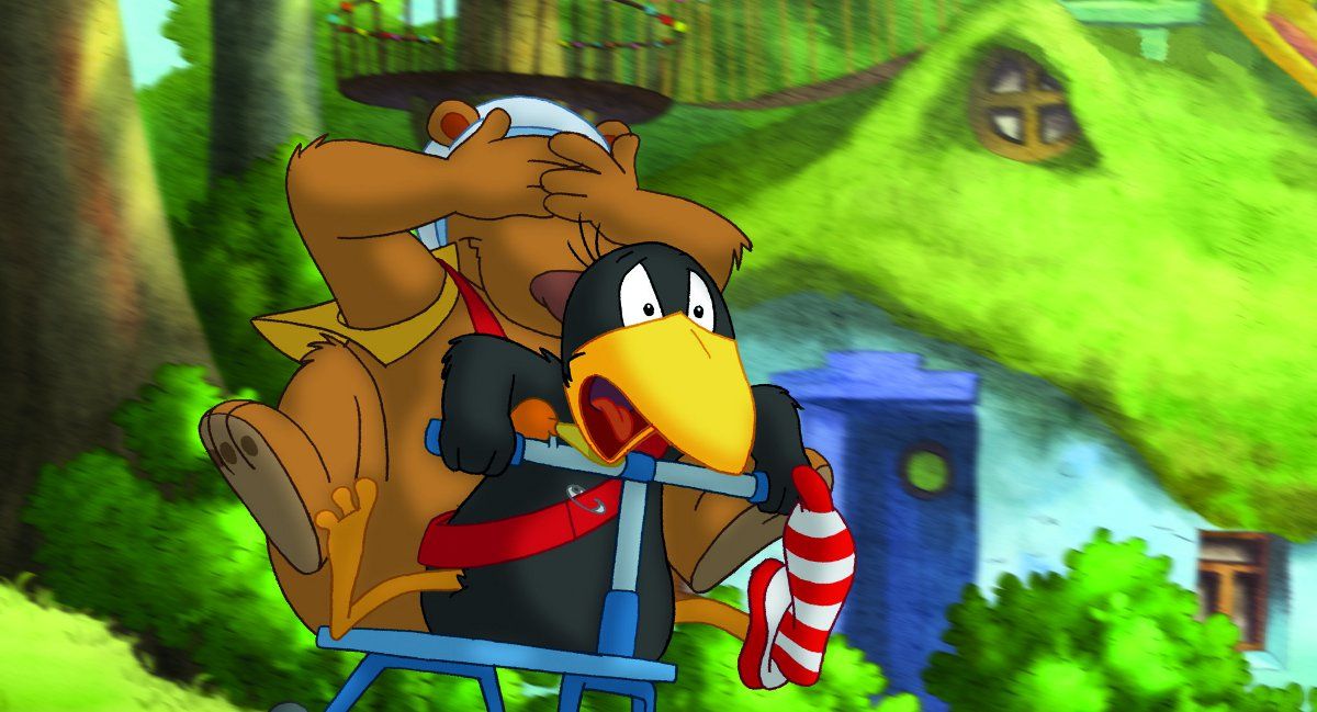 Cuervito calcetín: La gran carrera : Foto