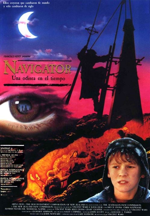 Navigator, una odisea en el tiempo : Cartel