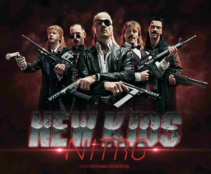New Kids Nitro : Foto Flip Van der Kuil, Steffen Haars, Huub Smit, Wesley van Gaalen, Tim Haars