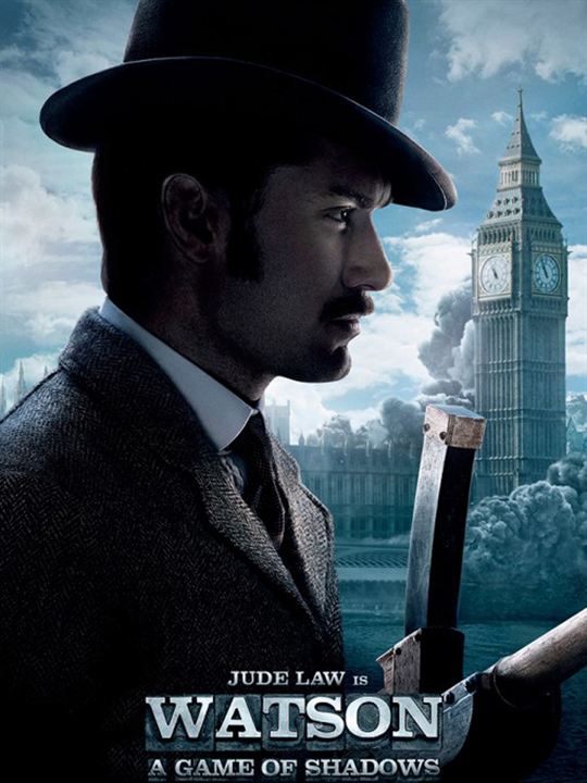 Sherlock Holmes: Juego de sombras : Cartel