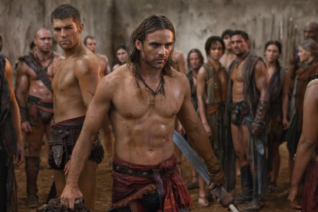Spartacus: Sangre y arena : Foto Dustin Clare, Liam McIntyre