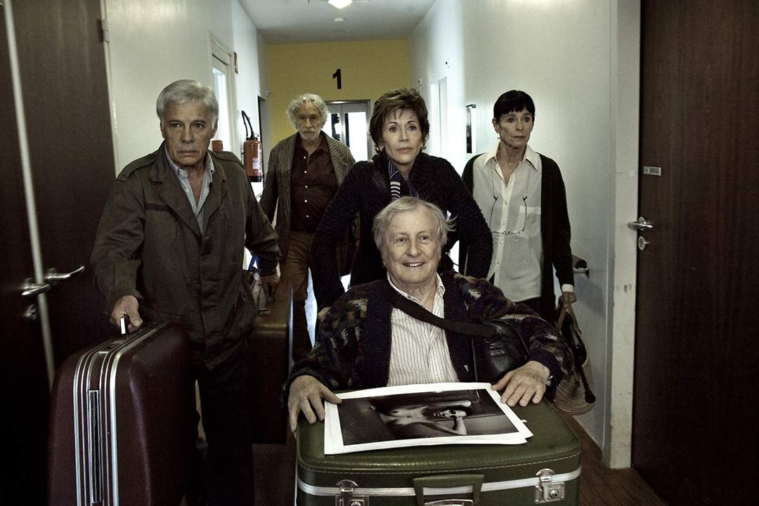 ¿Y si vivimos todos juntos? : Foto Stéphane Robelin, Pierre Richard, Jane Fonda, Claude Rich, Geraldine Chaplin
