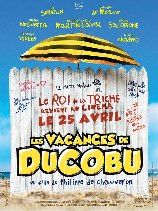Les Vacances de Ducobu : Cartel