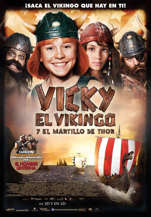 Vicky el vikingo y el martillo de Thor : Cartel