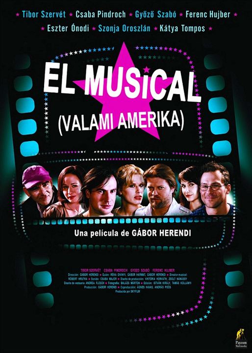 El musical (Valami Amerika) : Cartel