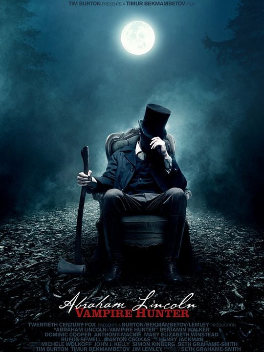 Abraham Lincoln: cazador de vampiros : Cartel