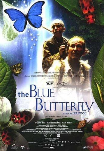 La mariposa azul : Cartel