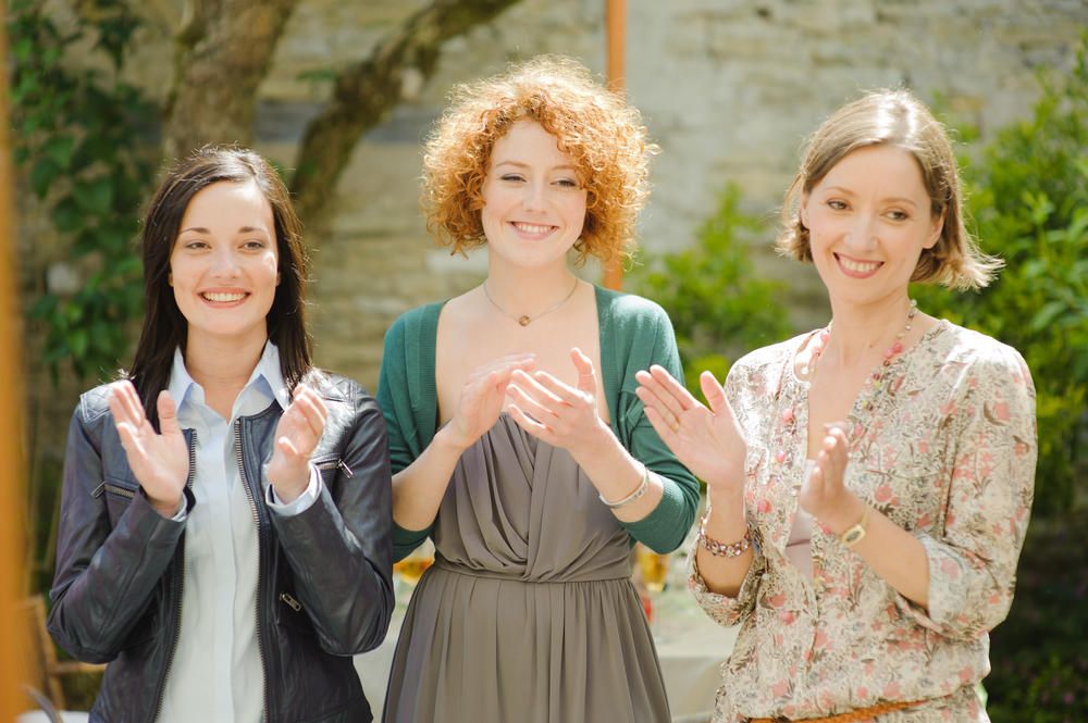 Foto Laura Salvatore, Cécile Caillaud, Blandine Bellavoir