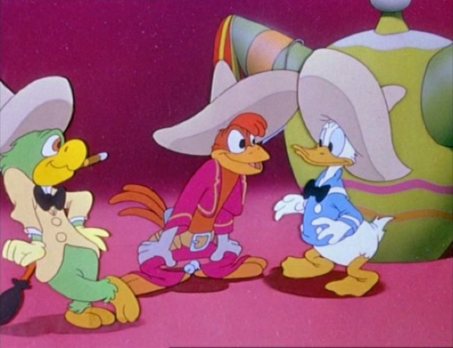 Los tres caballeros : Foto