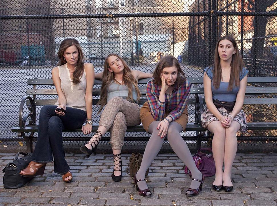 Girls : Foto Jemima Kirke, Zosia Mamet, Lena Dunham, Allison Williams