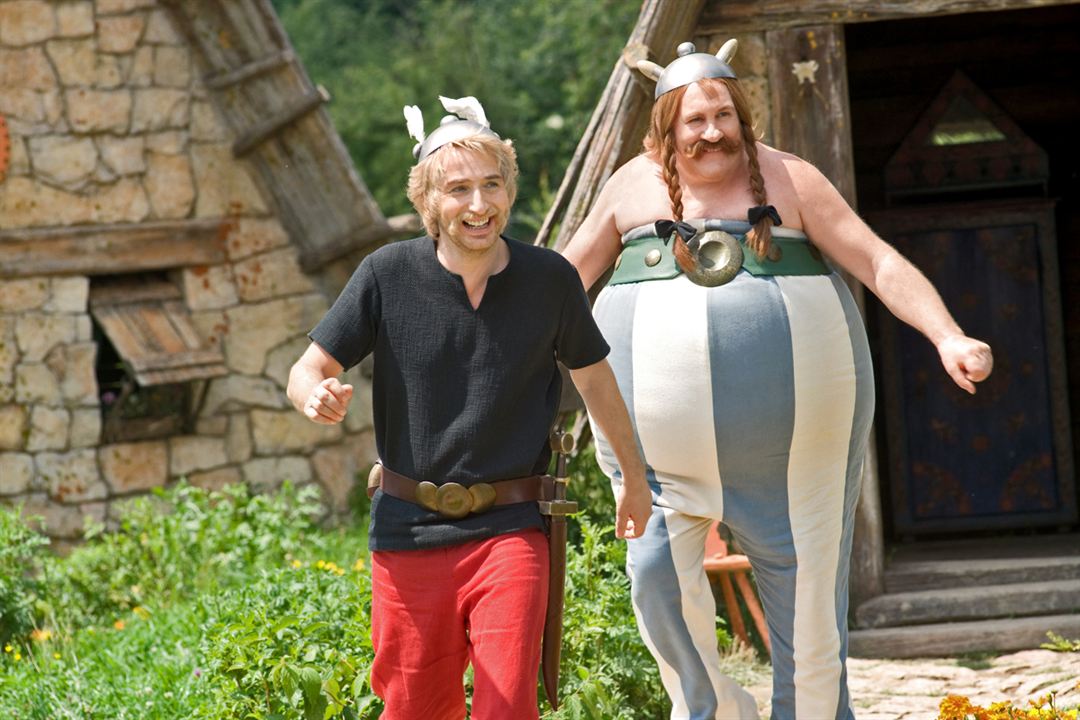 Astérix y Obélix: Al servicio de su majestad : Foto Edouard Baer, Gérard Depardieu