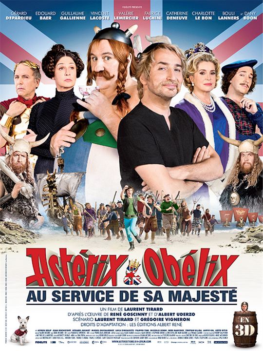 Astérix y Obélix: Al servicio de su majestad : Cartel