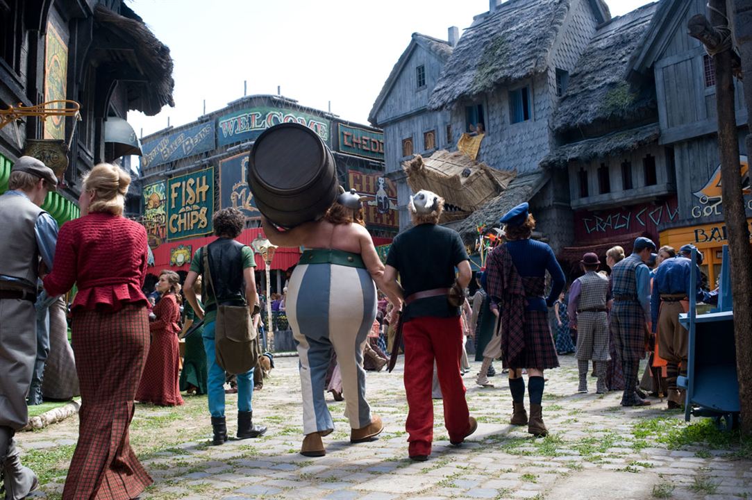 Astérix y Obélix: Al servicio de su majestad : Foto Vincent Lacoste, Edouard Baer, Gérard Depardieu, Guillaume Gallienne
