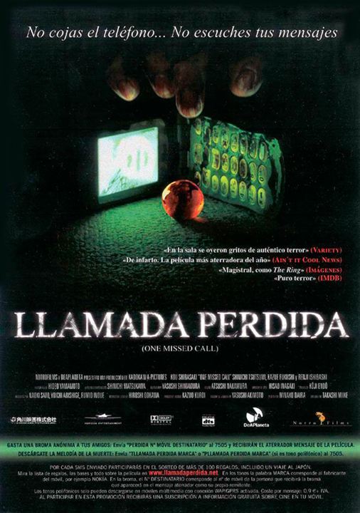 Llamada perdida : Cartel