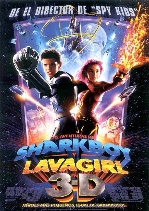 Las aventuras de Sharkboy y Lavagirl en 3-D : Cartel