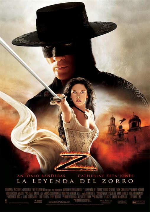 La leyenda del Zorro : Cartel